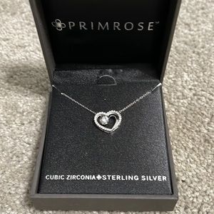 Necklace with heart charm Brand new !!